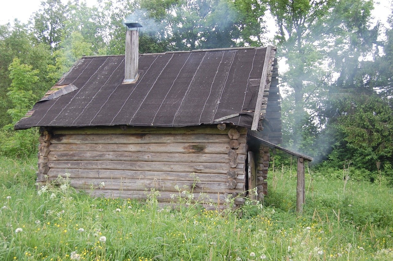 Баня в деревне