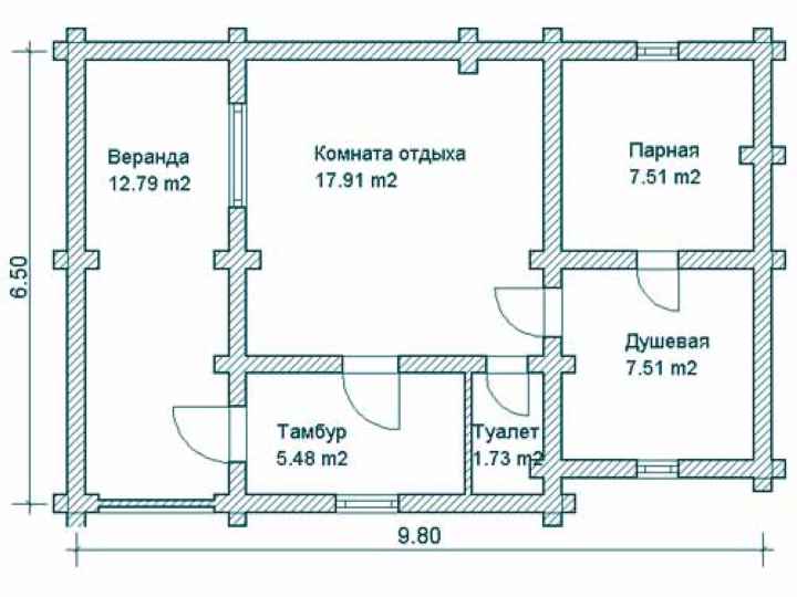 Строим баню сами от а до я