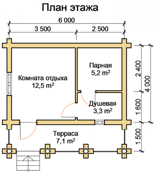 Бани из блоков: проекты