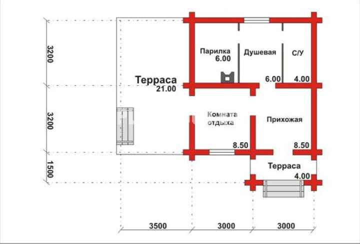 Комната отдыха в бане: дизайн интерьера со спальней на втором этаже, отделка внутри бани на даче