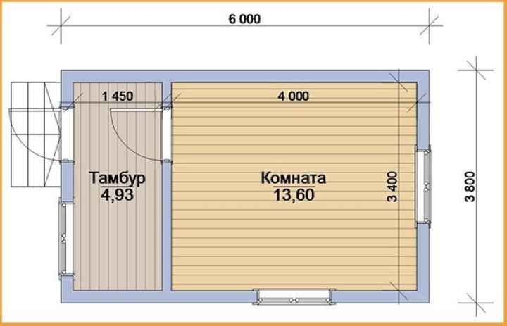 Баня из бытовки: как выбрать место, подобрать бюджетный вагончик и обустроить своими руками