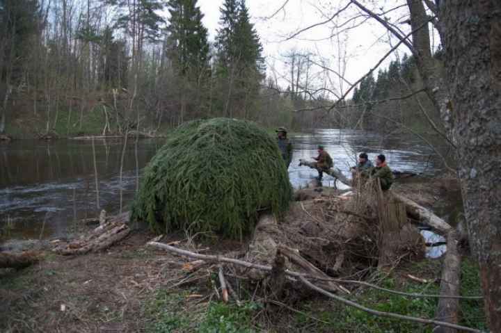 Туристическая баня своими руками