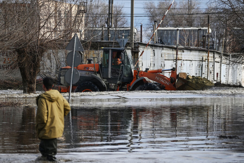 МЧС предупредило о росте числа затопленных домов в Оренбуржье на 6 тыс.