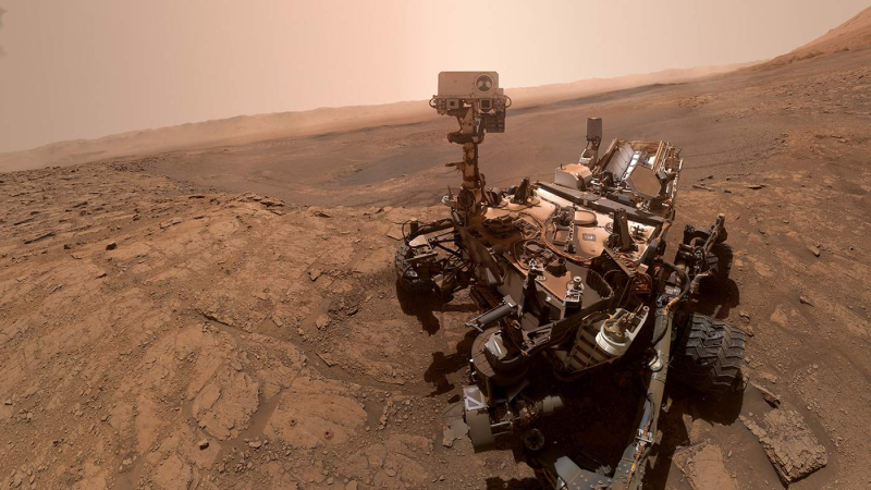 Марсоход Curiosity преодолел 12-летний рубеж исследования планеты Марс