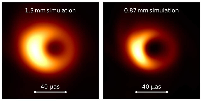 Телескоп Event Horizon Telescope достиг самого высокого на сегодняшний день разрешения при наблюдениях с Земли